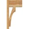 Ekena Millwork Westlake Block Rough Sawn Outlooker, Western Red Cedar, 8"W x 14"D x 26"H OUT08X14X26WTL05RWR - alternate 3